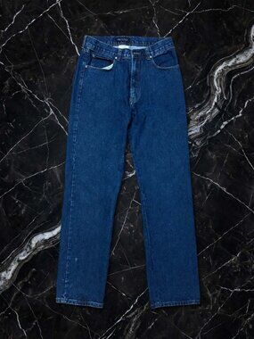 Britches Men's Blue Denim Jeans Classic Straight Leg Pants 34x32